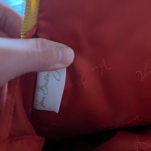 Vera Bradley Provencal Yellow Floral Paisley Backpack - Picture 7 of 10